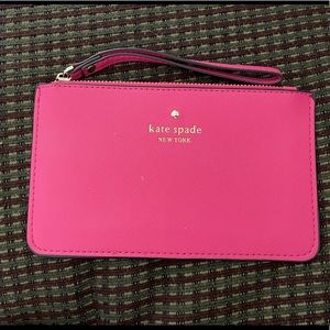 Pink Kate Spade wallet/wristlet